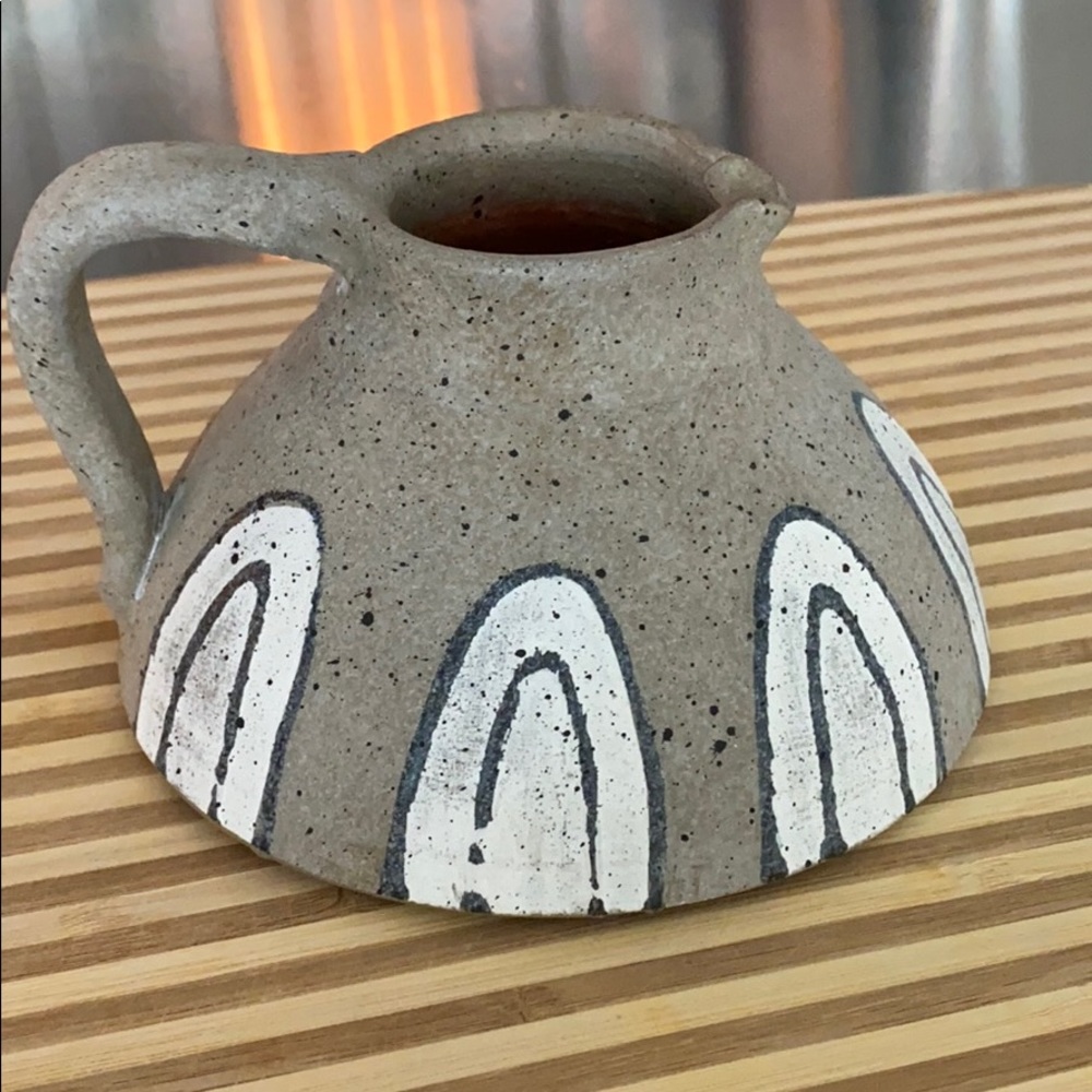 Hand painted small pitcher, NWT